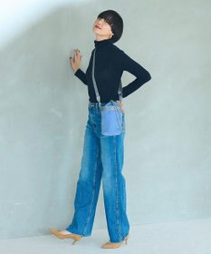 TOPKAPI 【Breath TOPKAPI】ナイロン ロゴテープ バケツ 巾着 ショルダー バッグ