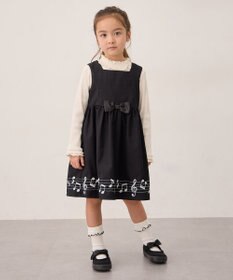 ANY KIDS 音符チャーム付き カットソー