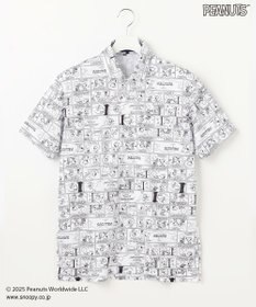 【SNOOPY】【3L】23区 GOLF ゴルフウェア 大きいサイズ メンズ MEN】『PEANUTS』コラボプリントポロ / 23区GOLF | ファッション