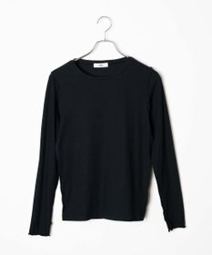 WEGO ソフトタッチクルーネックロンT