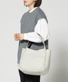 Y'SACCS シュリンクレザートート Mサイズ