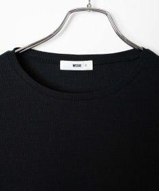 WEGO ソフトタッチクルーネックロンT