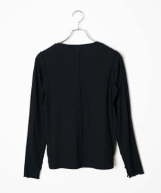 WEGO ソフトタッチクルーネックロンT