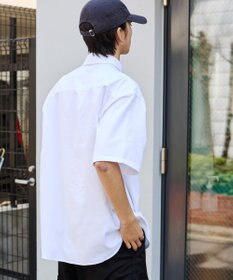 WEGO 【ユニセックス着用ITEM/MLサイズ展開】オックスフォードワンポイントシャツ（SS）