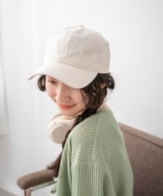 WEGO ワンポイント刺繍キャップ