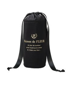 Maison de FLEUR 【保冷機能付き】サテン巾着ボトルケース