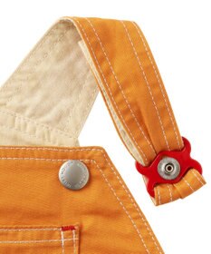 MIKI HOUSE HOT BISCUITS 【ミキハウス】【70-100cm】６分丈オーバーオール