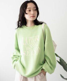 WEGO ウェーブロゴジャガードニットプルオーバー