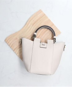 INTER-CHAUSSURES 【LORISTELLA】レザーハンドルハンドバッグ