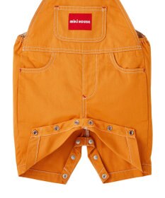 MIKI HOUSE HOT BISCUITS 【ミキハウス】【70-100cm】６分丈オーバーオール