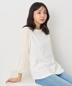 earth music&ecology マジョリカプリーツプルオーバー