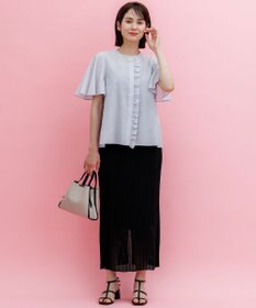 組曲 【WEB限定】レーシーニット スカート