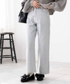 WEGO ウォッシュドカラーストレートパンツ