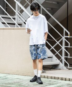 WEGO 【ウエストゴム/手洗い可】パターンイージーショーツ