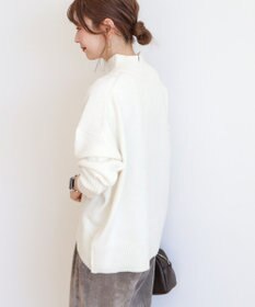 AMERICAN HOLIC モックネックコクーンニットプルオーバー
