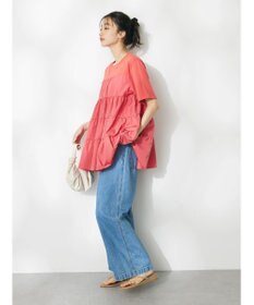 CRAFT STANDARD BOUTIQUE 異素材ティアードカットチュニック