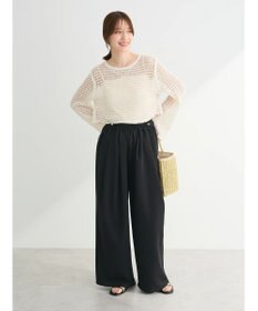 Green Parks ・ＥＬＥＮＣＡＲＥ　ＤＵＥ　ウエストドロストパンツ