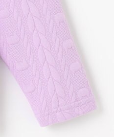 ANY KIDS ふくれジャガードカーディガン