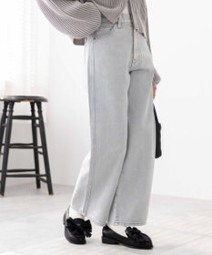 WEGO ウォッシュドカラーストレートパンツ