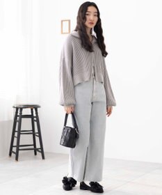 WEGO ウォッシュドカラーストレートパンツ