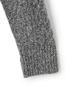 J.PRESS MEN 【Cash Lamb's Wool】ケーブルショール カーディガン