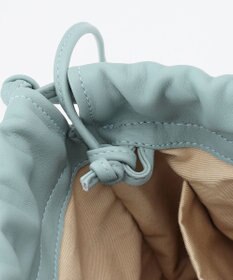 23区 【CLASSY.6月号掲載】MARCO MASI レザーフリンジ ミニ巾着 バッグ