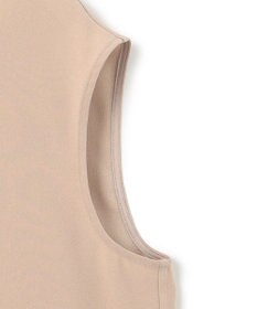 BEIGE， FLEUR / 異素材ネック フレンチスリーブブラウス