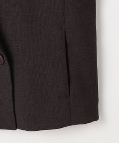 自由区 S 【セットアップ対応】リネンライクシンセティックショート ジャケット