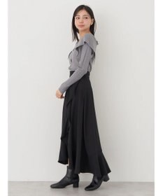 earth music&ecology ２ｗａｙビッグカラーニットプルオーバー