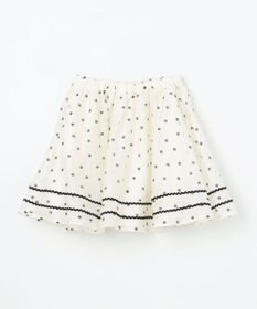 ANY KIDS ネコ×ドット スカート