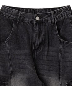 WEGO ヴィンテージウォッシュカーゴデニム