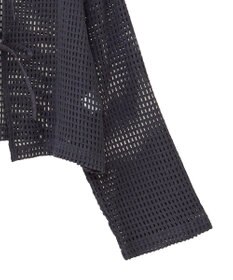 Green Parks Ｉ　前後２ｗａｙ　メッシュショート丈カーディガン