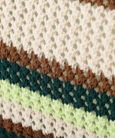 AMERICAN HOLIC マルチボーダーニットバッグ