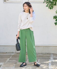 ANY L 【洗濯機可・UVケア】ビューティベーシックロングＴシャツ