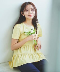 Feroux 【UVケア】ティアードチュニック Tシャツ