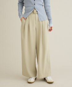 CRAFT STANDARD BOUTIQUE ハイウェストベルトワイドパンツ