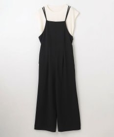 ANY 【2SET/洗濯機可】プルオーバー×キャミサロペットセット