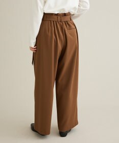 CRAFT STANDARD BOUTIQUE ハイウェストベルトワイドパンツ