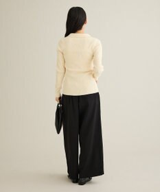 CRAFT STANDARD BOUTIQUE ハイウェストベルトワイドパンツ