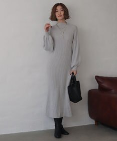 WEGO 【WEB限定/2025年秋冬新作】ニットワンピース