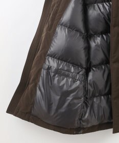 JOSEPH ABBOUD MOUNTAIN 【サスティナブル/ECO撥水/ECOファー/９ポケット】ナイロンピーチダウンコート