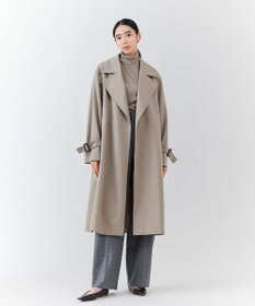 23区 【エステータ】ウールツイルジャージー ワイドパンツ