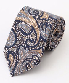 JOSEPH ABBOUD 【イタリア生地・日本製】ビッグペイズリー ネクタイ