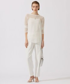 ICB 【洗える】 ドライメッシュ ニットトップス