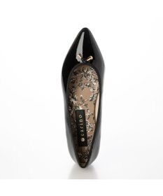 MODE ET JACOMO <carino>【レイン対応】中敷きデザインバレエシューズ