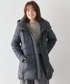 ANY 【洗濯機可/フード取り外し可能/撥水】楽映えリッチロング丈ダウン