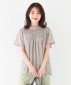 ANY SIS 【2WAY】シャンブレーカッセン ブラウス