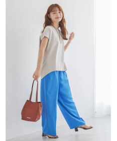 AMERICAN HOLIC キレイＣｏｔｔｏｎフレンチスリーブカットプルオーバー