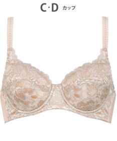 Wing 3/4カップブラ　自然なまるみシルエット　カップ肌側はふんわり綿混素材　ウイング／ワコール　KB2473