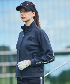 ZERO HALLIBURTON 【洗える】超軽量ブルゾン 82748 保温 ストレッチ セットアップ可能 ジャージ スウェット ゴルフ ZHG-W10b